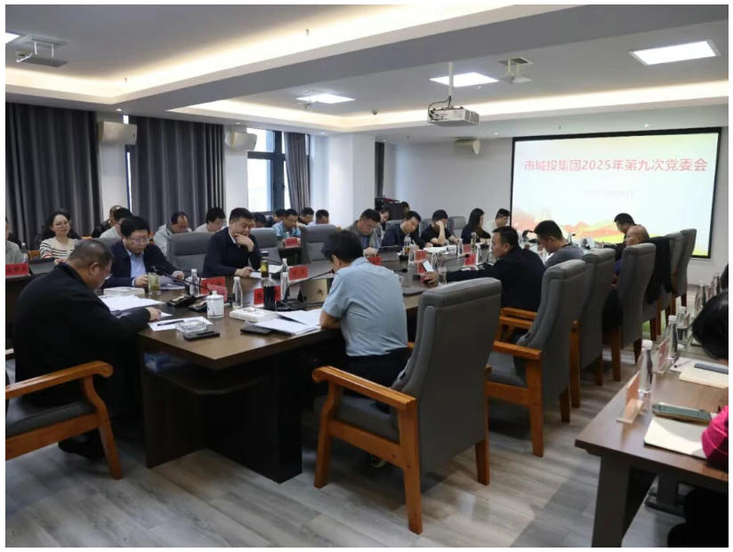 市城投集團(tuán)召開(kāi)黨委會(huì)傳達(dá)學(xué)習(xí)貫徹黨的二十屆四中全會(huì)精神
